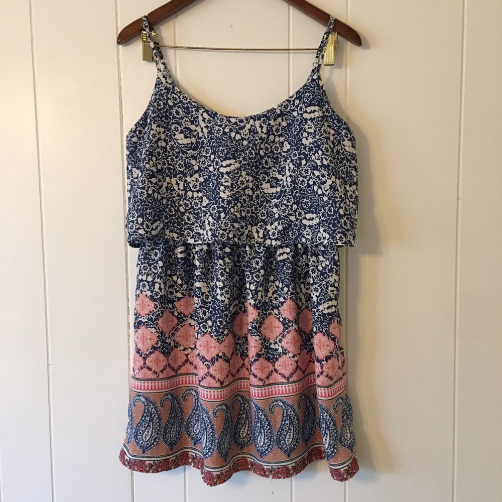 Abercrombie & Fitch Multi Print Summer Dress. Sz M